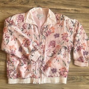 Vintage 80's silk Windbreaker